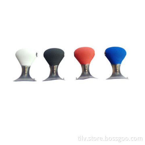 Portable music earphone splitter with sucker for iPhone 5